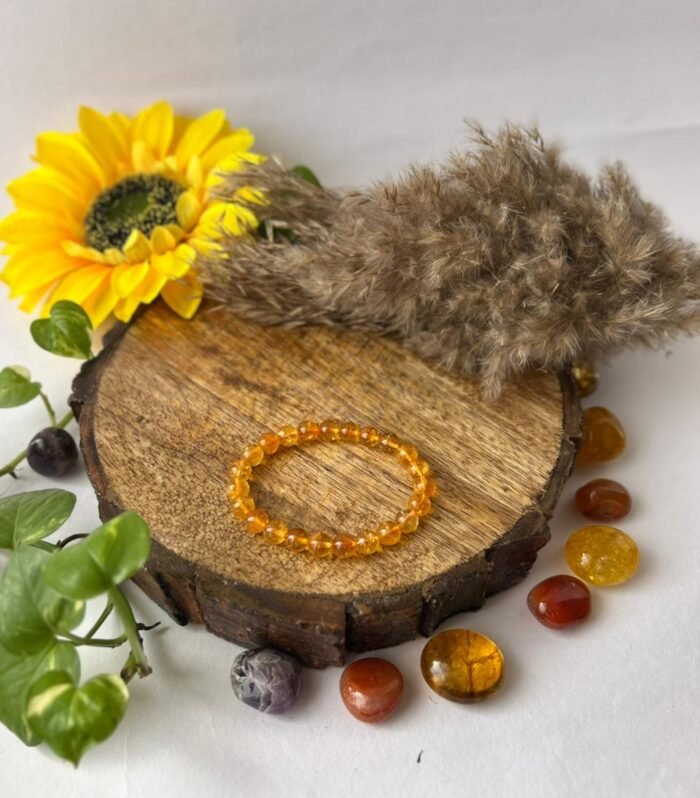 Citrine Beads Bracelet