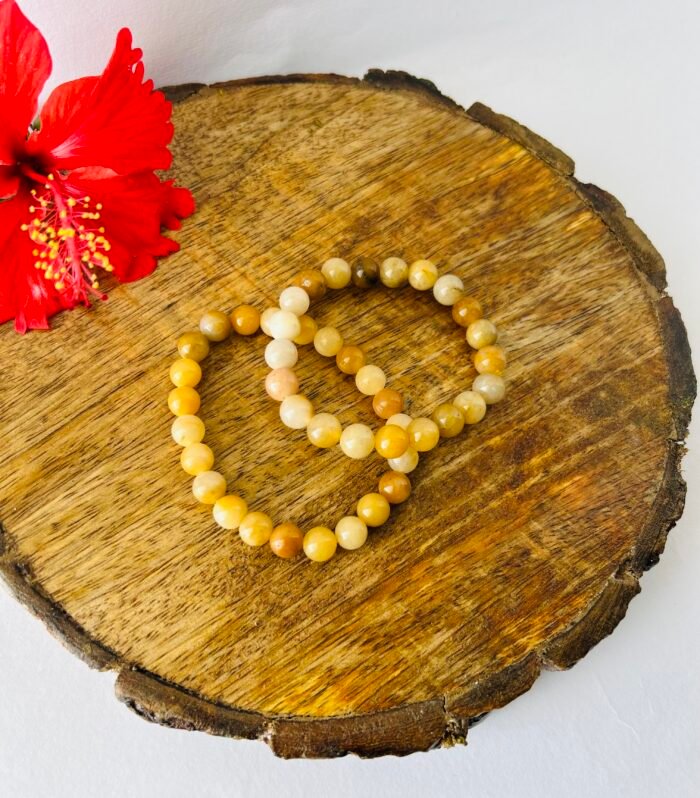 Yellow Aventurine Beads Bracelet